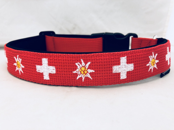 Hundehalsband Swiss Love